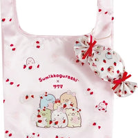 Sumikko Gurashi x Sakuma Strawberry Milk Candy Eco Bag & Pouch