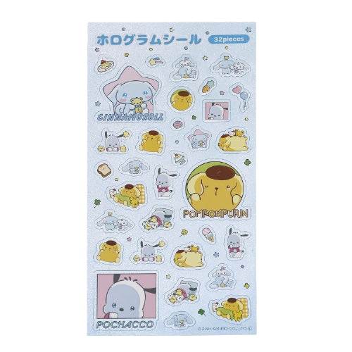 Cinnamoroll & PomPomPurin Amaenbo Namida Stickers