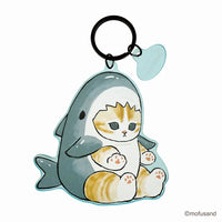 Mofusand Shark Keychain
