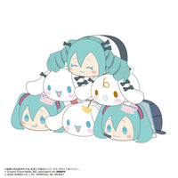 Hatsune Miku x Cinnamoroll Potekoro Plush Blind Box
