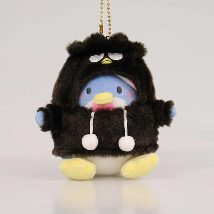 Tuxedo Sam Friend Hoodie Badtz Maru Plush Mascot