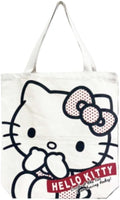 Hello Kitty Canvas Big Tote Bag
