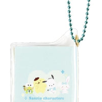 Sanrio Mini Notebook Keychain with Heart Window [Mint]