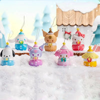 Top Toy Sanrio Christmas Bell Snowman Ornament Blind Box
