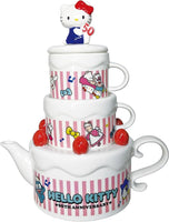 Hello Kitty 50th Anniversary Cake Mug & Tea Pot Set
