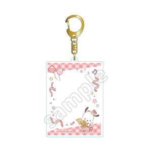 Pochacco Gingham Parade Acrylic Keychain