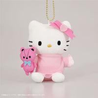 Hello Kitty Teddy Bear Plush Mascot
