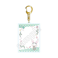 Wish Me Mell Gingham Parade Acrylic Keychain