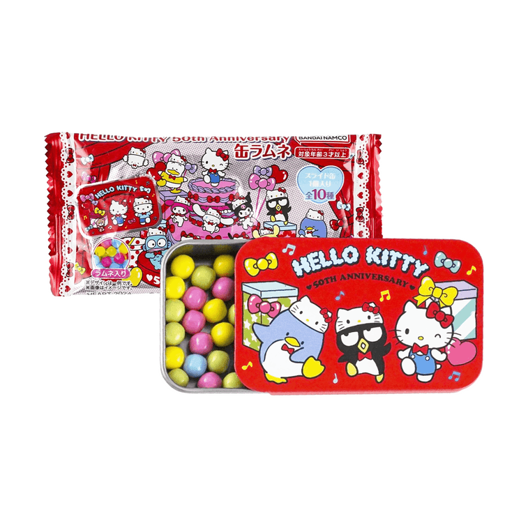 Hello Kitty 50th Anniversary Tin Soda Candy