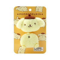 PomPomPurin Birthday Oshiri Plush Hair Clips
