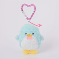 Tuxedo Sam Fuzzy Mascot Plush Carabiner
