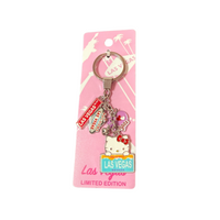 Hello Kitty Las Vegas Charm Keychain
