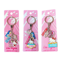 Hello Kitty Las Vegas Charm Keychain
