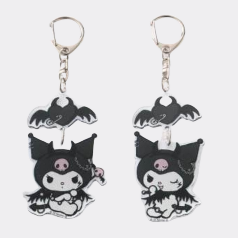 Kuromi Avail Birthday Devil Keychain