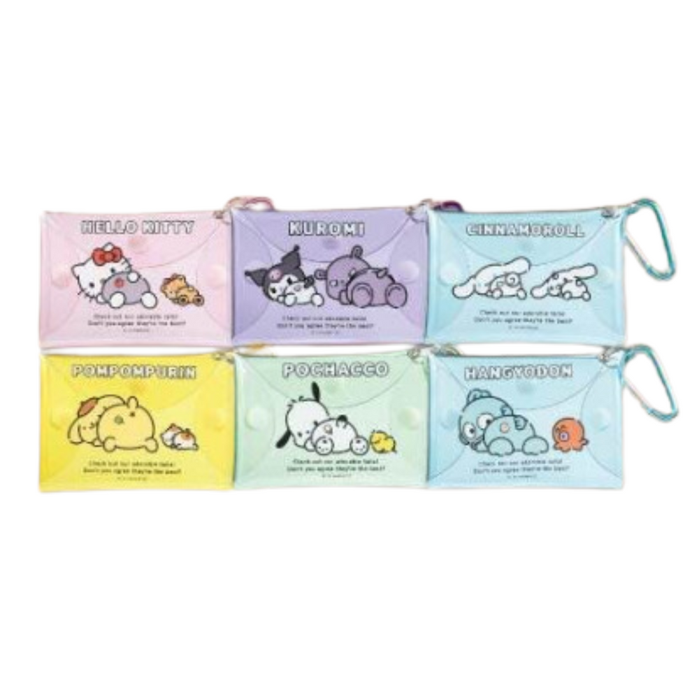 Sanrio Avail Booty Clear Pouch Carabiner