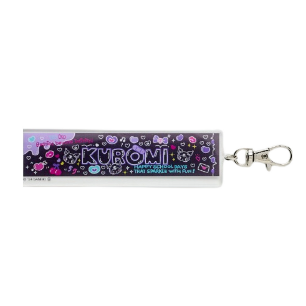 Kuromi Avail School Girl Rectangle Keychain