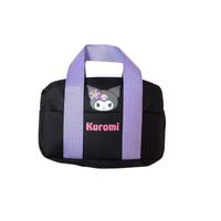 Kuromi Avail Mini School Bag Pouch Keychain