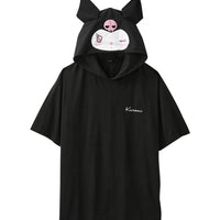 Kuromi 3L Hood Pullover Shirt