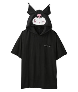 Kuromi 3L Hood Pullover Shirt