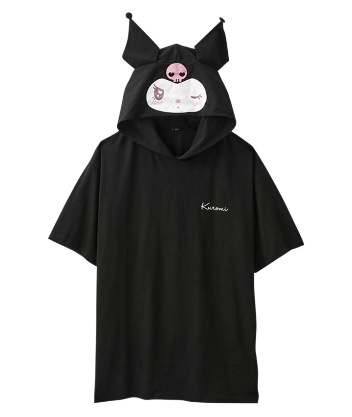 Kuromi 3L Hood Pullover Shirt