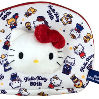 Hello Kitty 50th Anniversary Boa Face Pouch