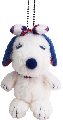 Snoopy Belle Tricolor Plush Mascot