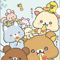 Rilakkuma "Let's All Be Full and Satisfied" Folder [Everyone's Full]