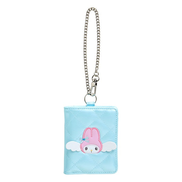 My Melody Blue Dreaming Angel Bifold Pass Case