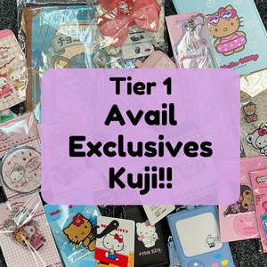 [TIER 1] Sanrio AVAIL Exclusives Kuji Tickets!