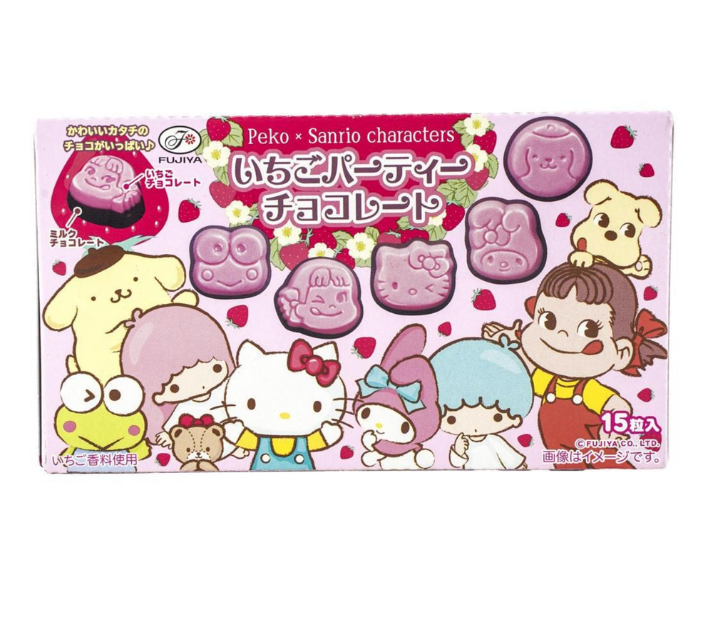 Sanrio Peko Strawberry Party Chocolate