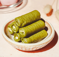 Bourbon Matcha Baum Roll Cookies
