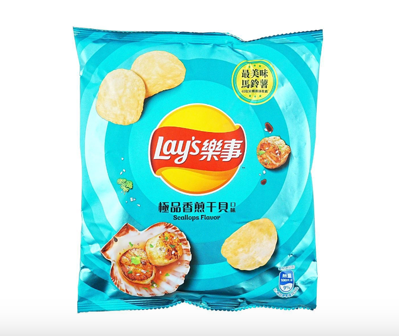 Lay's Chips Fried Scallop Flavor