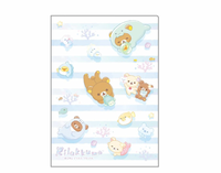 Rilakkuma Sea Life Mini Double Folder B
