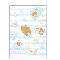 Rilakkuma Sea Life Mini Double Folder B