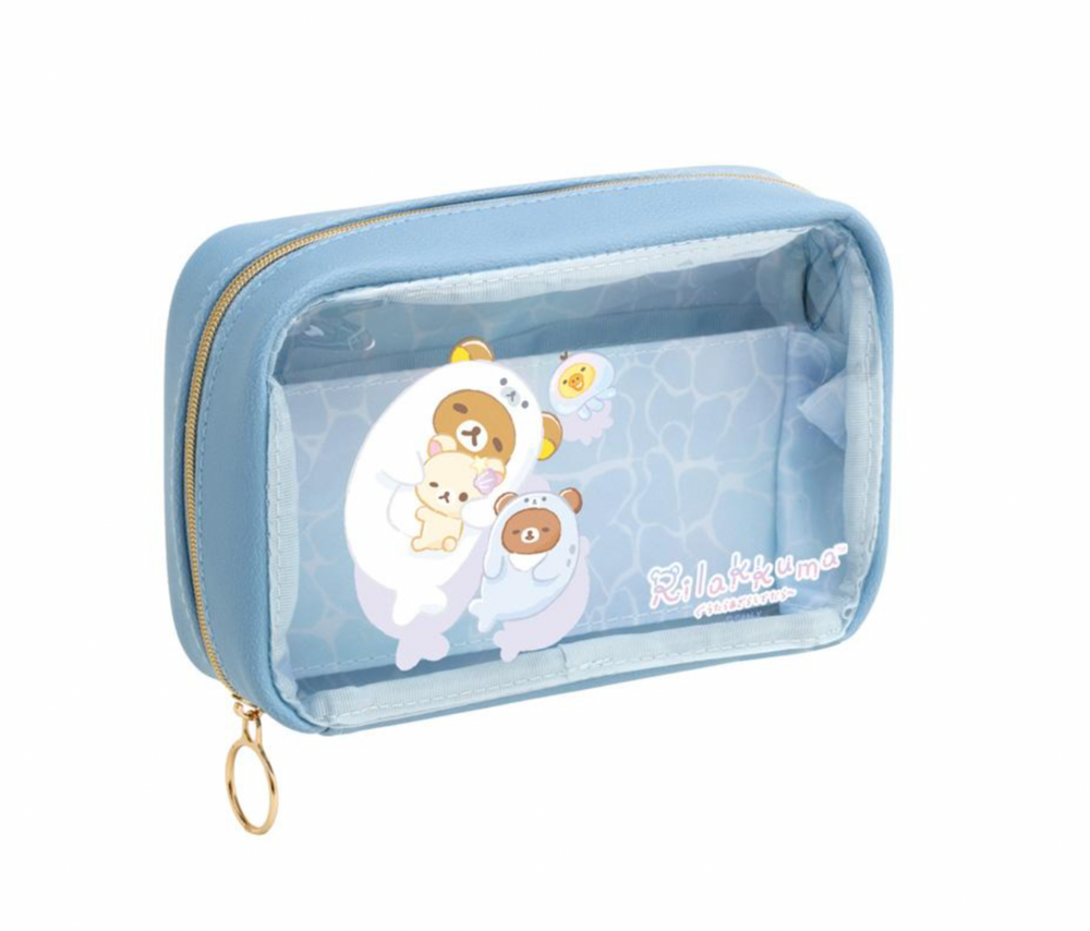 Rilakkuma Sea Life Clear Pouch