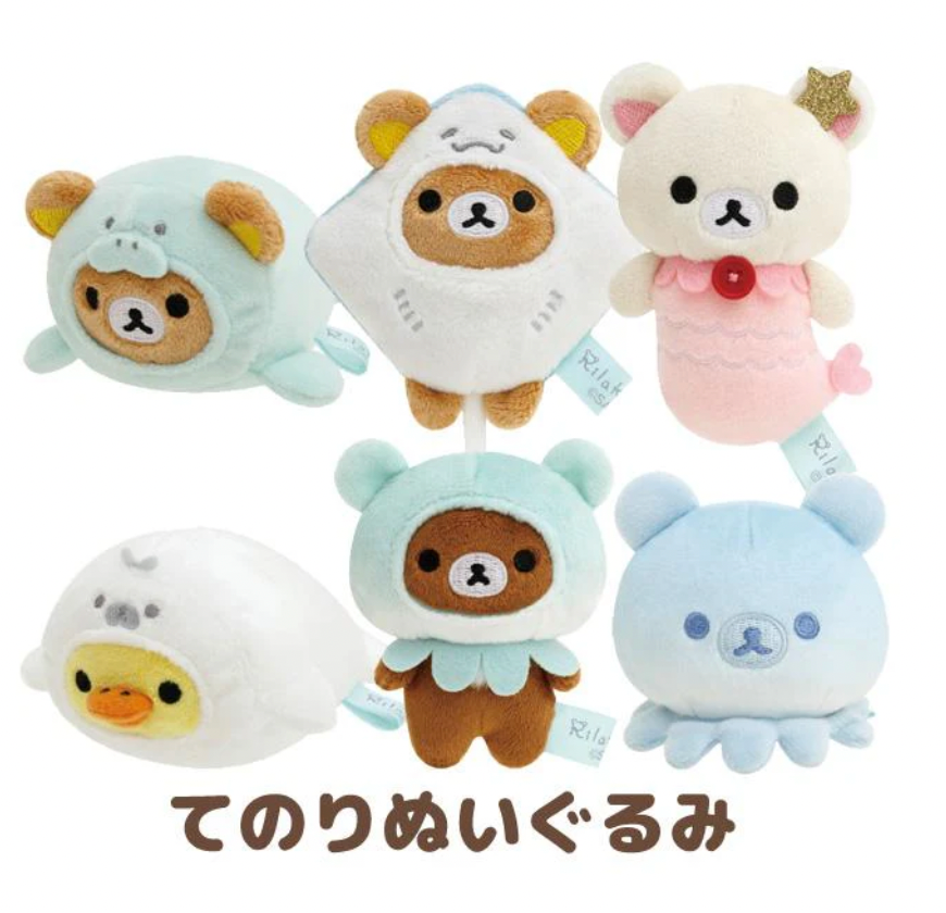 Rilakkuma Sea Life Plush Tenori