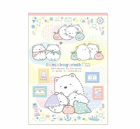 Sumikko Gurashi Shirokuma's Hometown Mini Double Folder B
