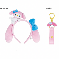 My Melody Plush Headband & Keychain Holder