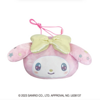 My Melody Yumefuwa Dreamy Plush Crossbody Bag
