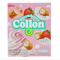 Collon Cream Biscuit Roll Strawberry Flavor