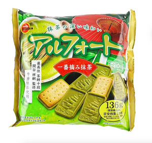 Bourbon Alfort Matcha Cookies Bag