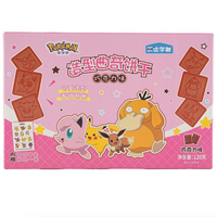 Pokemon Chocolate Cookie Biscuits w/ Stickers