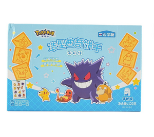 Pokemon Milk Cookie Biscuits w/ Stickers