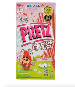 Anime Pretz Biscuits Cheese Sakura Shrimp Flavor