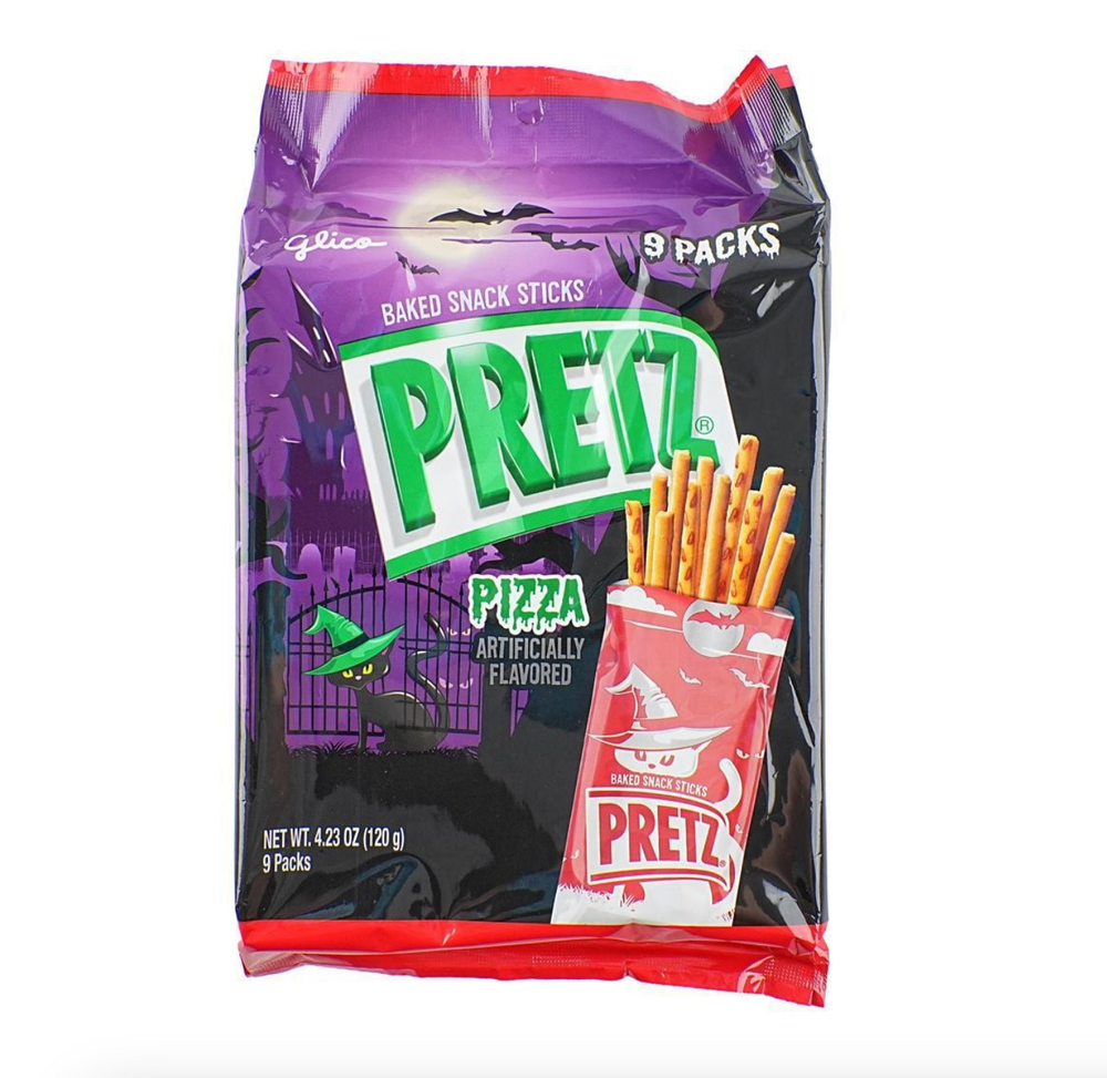 Halloween Pretz Pizza Sticks Bag