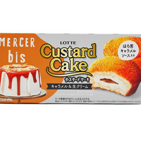 Lotte Custard Cake Caramel Fresh Cream