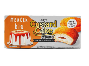 Lotte Custard Cake Caramel Fresh Cream