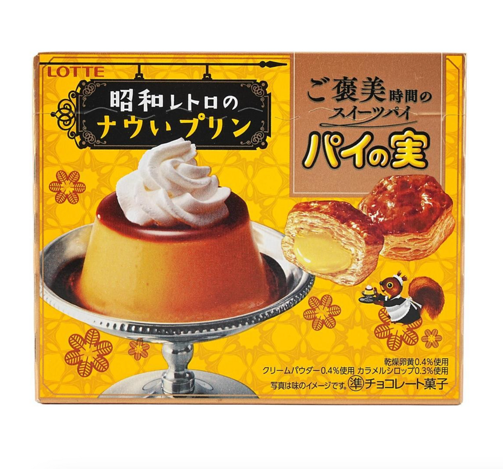 Lotte Pie No Mi Pudding Pastry