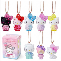 Hello Kitty 50th "The Fashionable Ribbons Birthday" Mascot Charm Blind Box