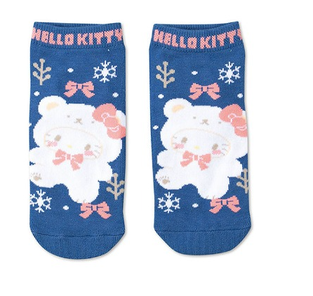 Hello Kitty Snow Bear Socks